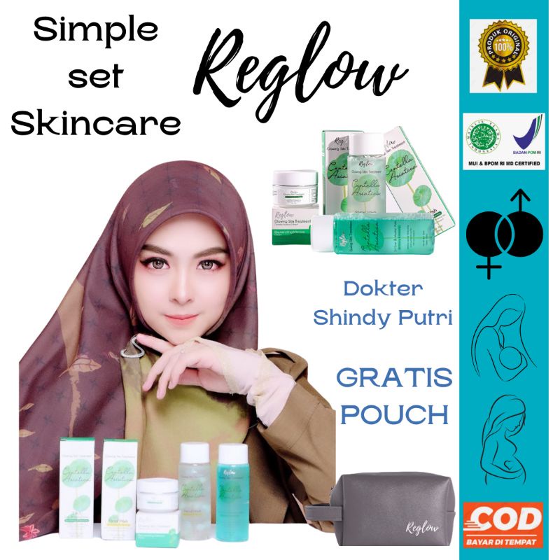 Jual Reglow Glowing Skin Treatment Original Bpom Paket Simple Skincare Reglow Dokter Shindy