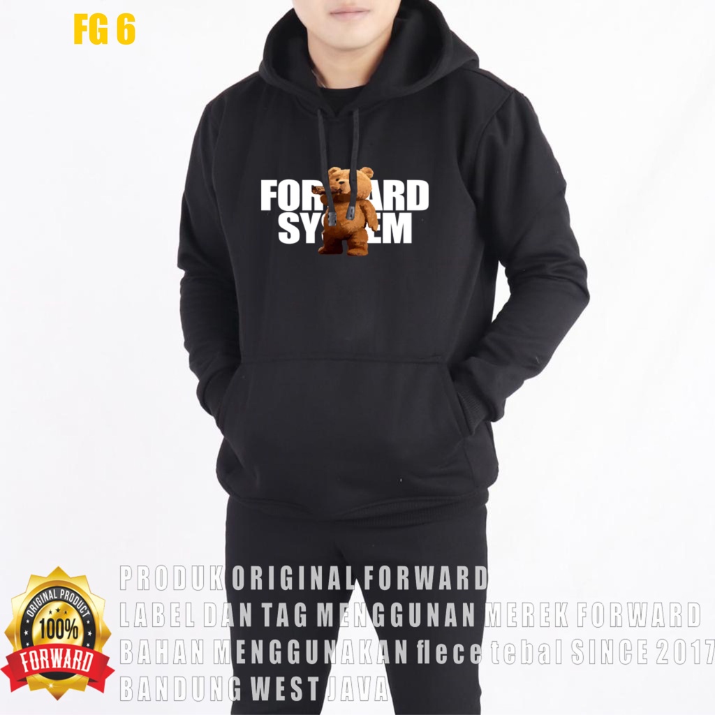 Sweater Pria Japanese Sweater Hoodie Fleece Jumper Switer Model Jepang Terbaru FORWARD SYSTEM Lanzclothing FG6