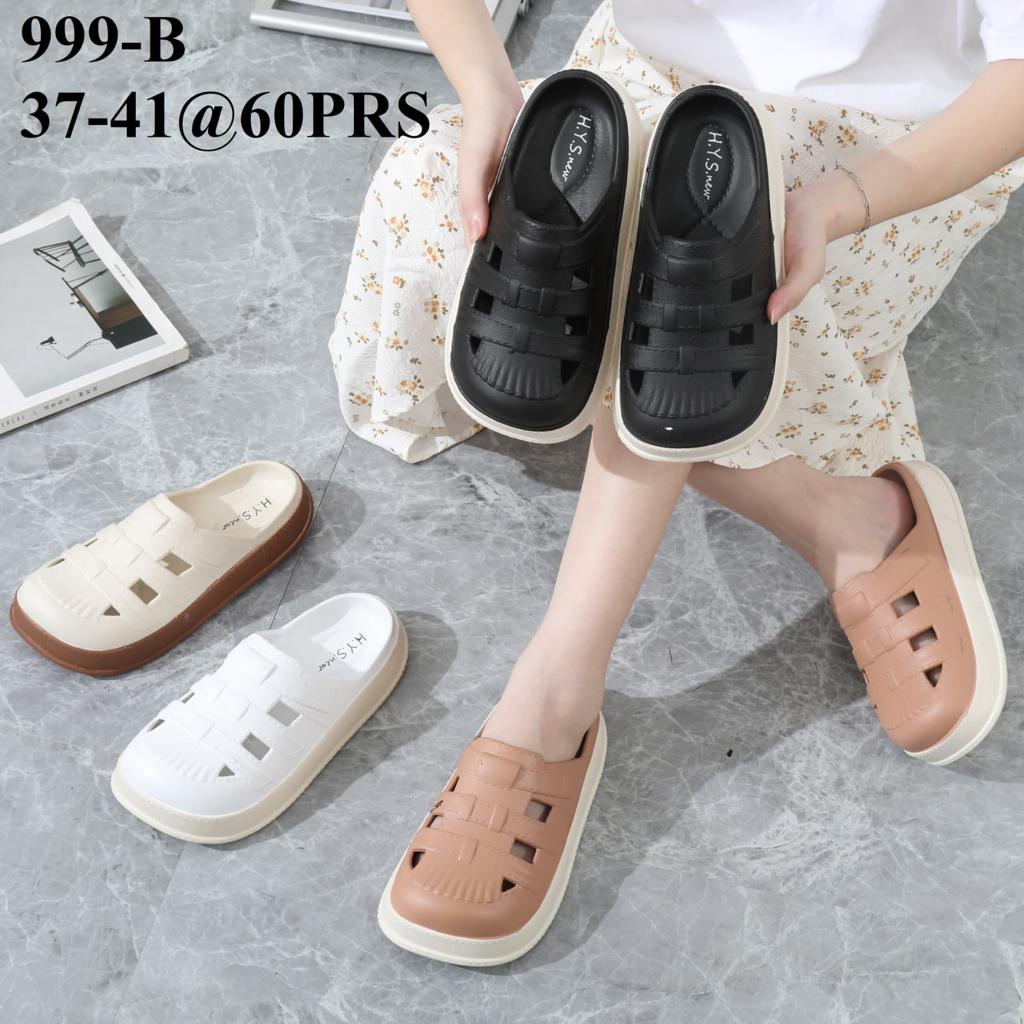 Sandal Slip On Jelly Karet HELIA Import 999-B