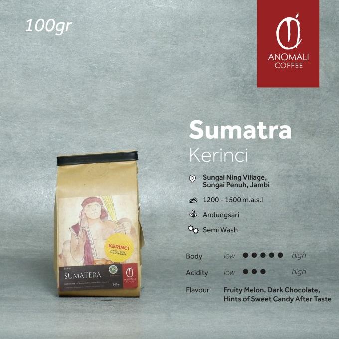 

TERMURAH Anomali Coffee Biji Kopi Sumatra Kerinci 100gr /KOPI RUBE/KOPI KAPAL API/KOPI SLB/KOPI PEJUANG/KOPI BUBUK