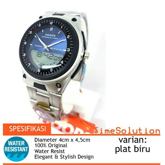 Jam tangan pria sporty Hoops original