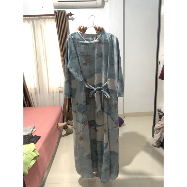 Preloved Kami idea dress / PL gamis kamiidea