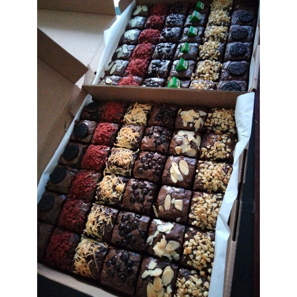 

brownies panggang 24x24 cm