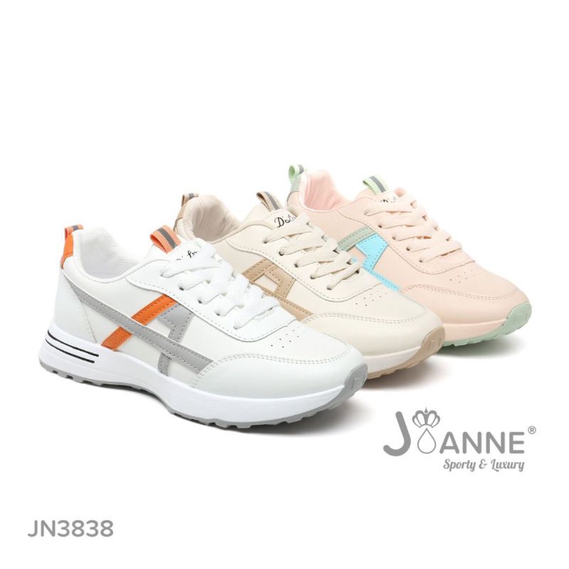 RESTOCK!! JOANNE Sepatu Sporty Sneakers Shoes JN3838 [ORIGINAL BRAND]