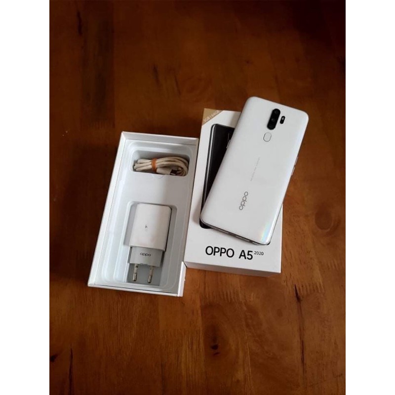 Jual Hp Oppo A5 2020 ram 3/64gb kelengkapan fullset