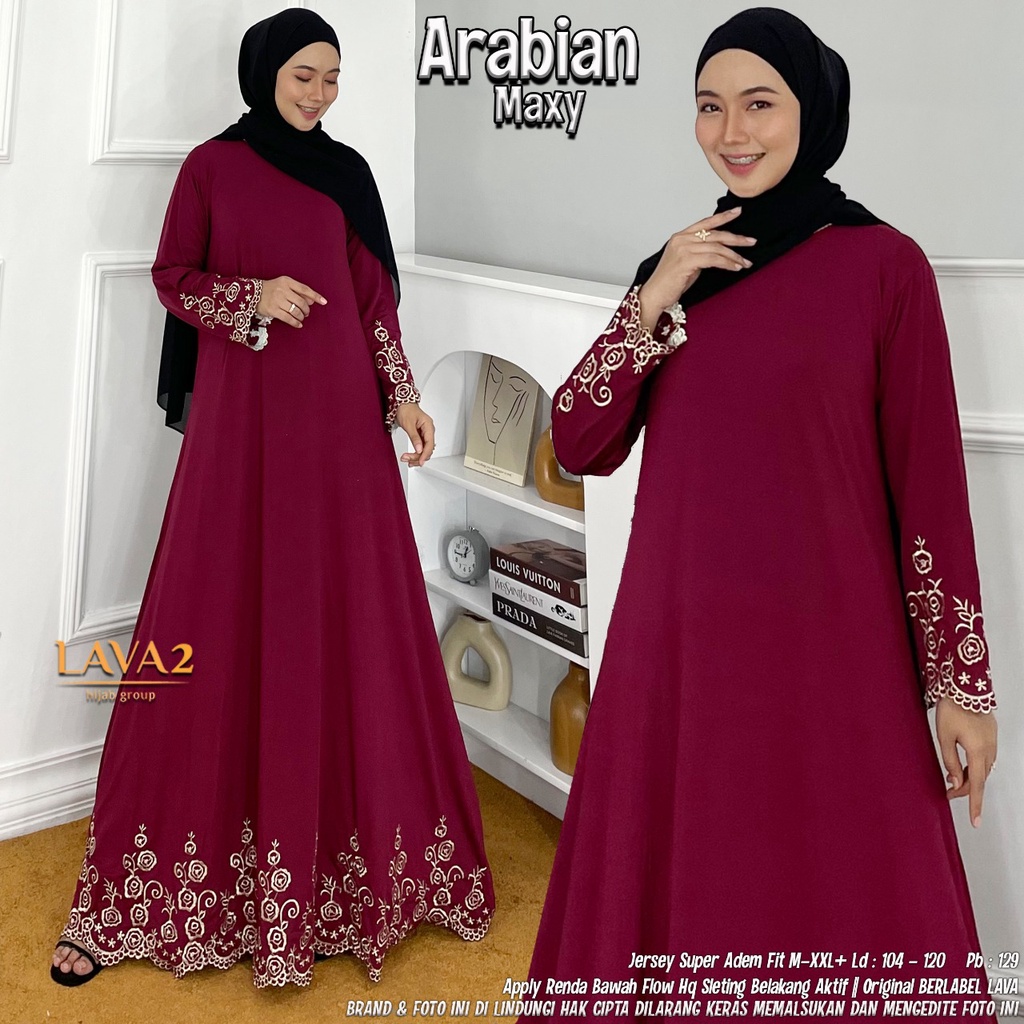 Baju Gamis Arabian Maxy