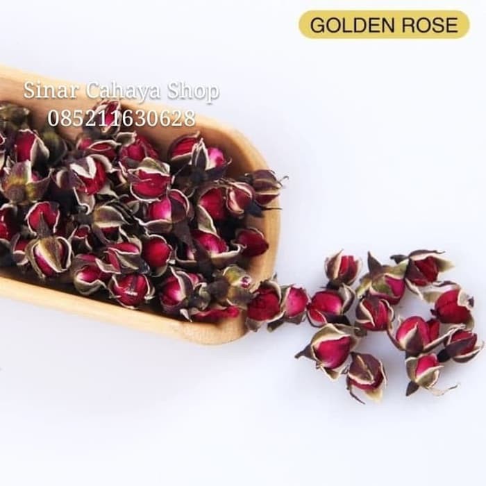 

Golden Mawar 100gram / teh bunga Mawar / GOLD Mawar / Golden Rose