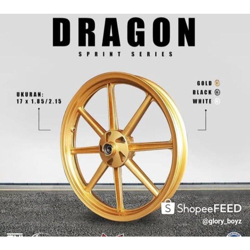 Vrossi Velg Rossi Sprint Dragon Palang 8 Ninja R/SS