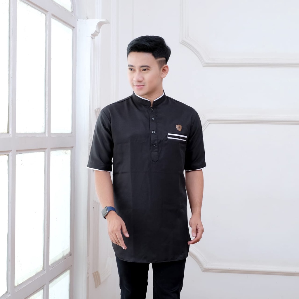 baju koko muslim dewasa (toyobo)