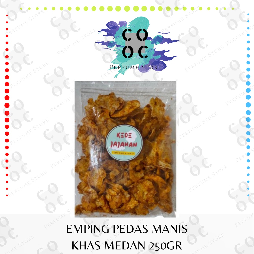 

EMPING PEDAS MANIS KHAS MEDAN 250GRAM