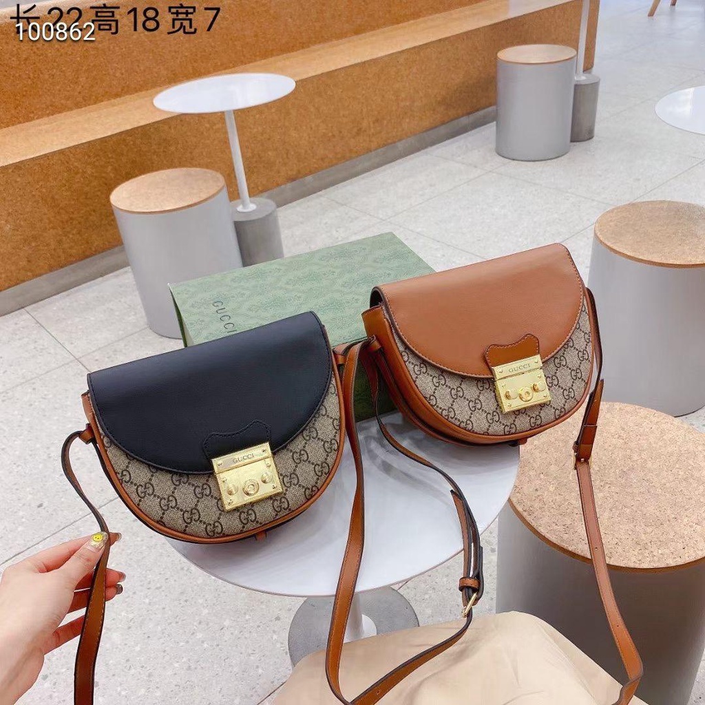 G PadLock Saddle Bag 9351 (FreeBubbleWrap+Dalam Suedee+Barcode)