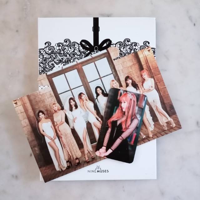 9MUSES - LOST MINI ALBUM FULL SET + POSTER ( NINE MUSES ) Album kpop