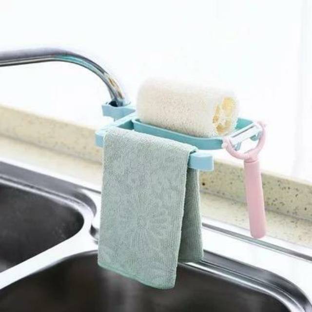 UNNISO - Rak Spons Cuci Piring / Bathroom Essential Towel Hanger