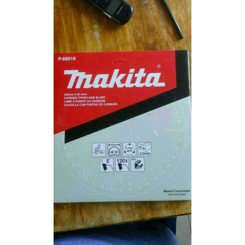 MAKITA MATA ALUMINIUM TCT  10 INCH 120T P-68018