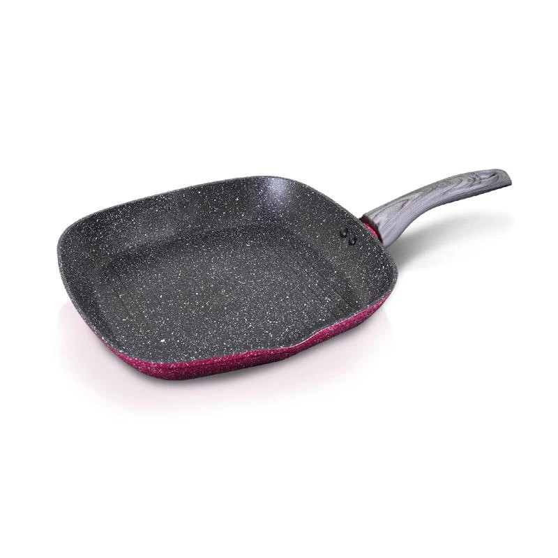 Bolde Grill Pan Pemanggang 28 cm Granite Blackpink Series