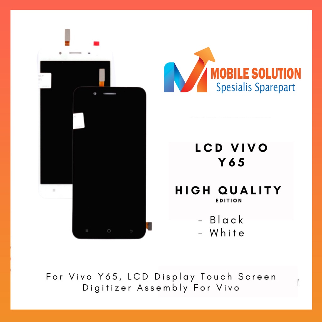 Grosir LCD Vivo Y65 ORINGINAL 100%  Fullset Touchscreen Garansi 1 Bulan + Packing / Bubbel