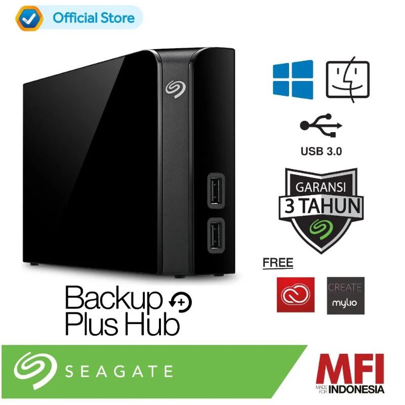 Seagate Backup Plus Desktop HUB 6TB Hard Disk