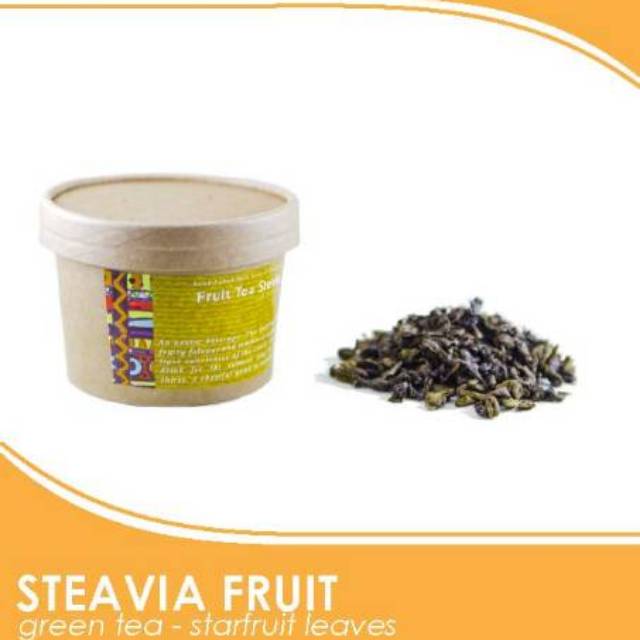

Steavia Fruit Loose Leaf - Teh Stevia - Teh Hijau - Teh Rendah Kalori - Teh Diet Keto