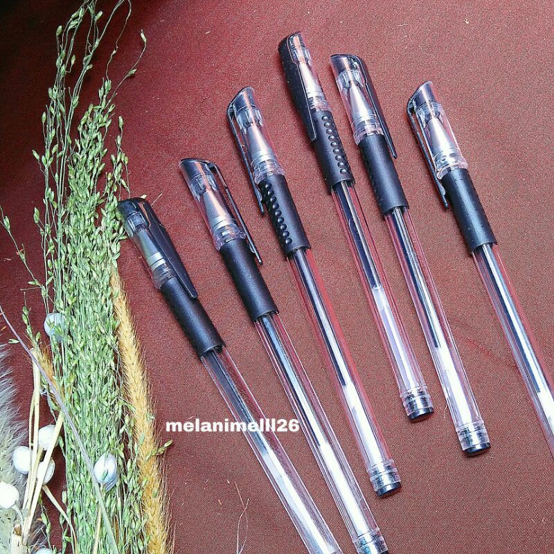 

Pulpen Hitam gel 0.5