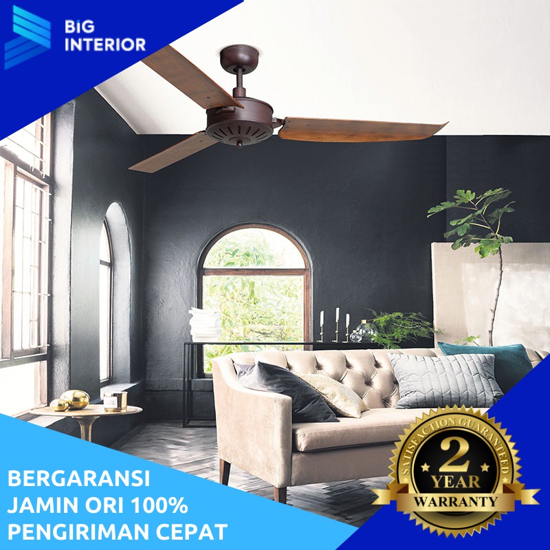 Kipas Angin Gantung Plafond, MT Edma, 56in Novella, Remote Control