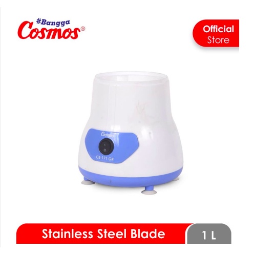 [ Cosmos ] Blender Kaca Cosmos CB 171 G - 1 Liter 2IN1 Cosmos CB-171 GR (anti karat dan kuat)