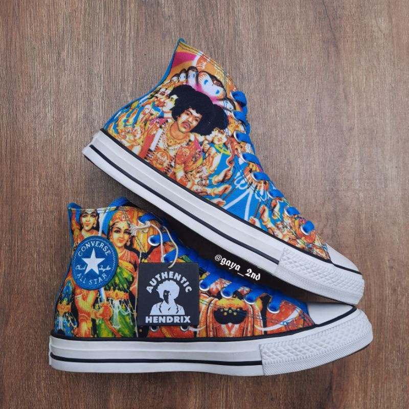 Jimi Hendrix X Converse CT Music Edition "Axis Bold As Love" || Size 41 || BNIB