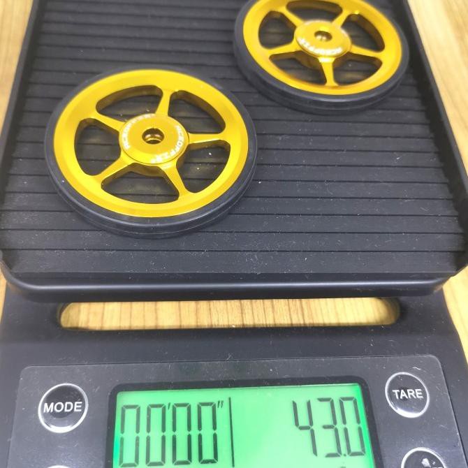 Jual Brompton Easy Wheel Aceoffix Gold Jual