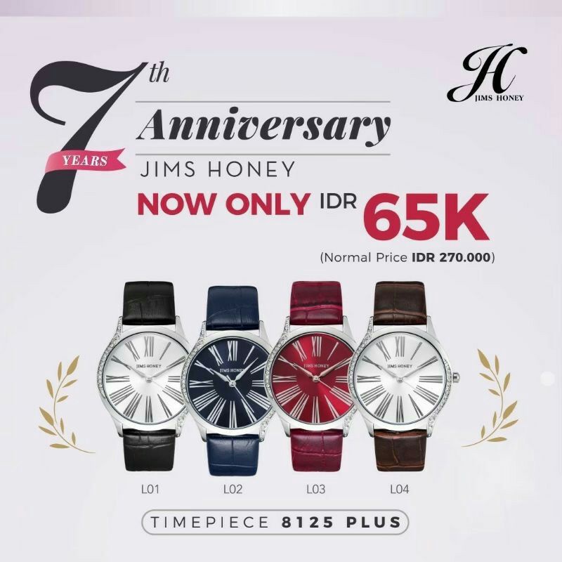 JT 8125 Jam Tangan Jims Honey