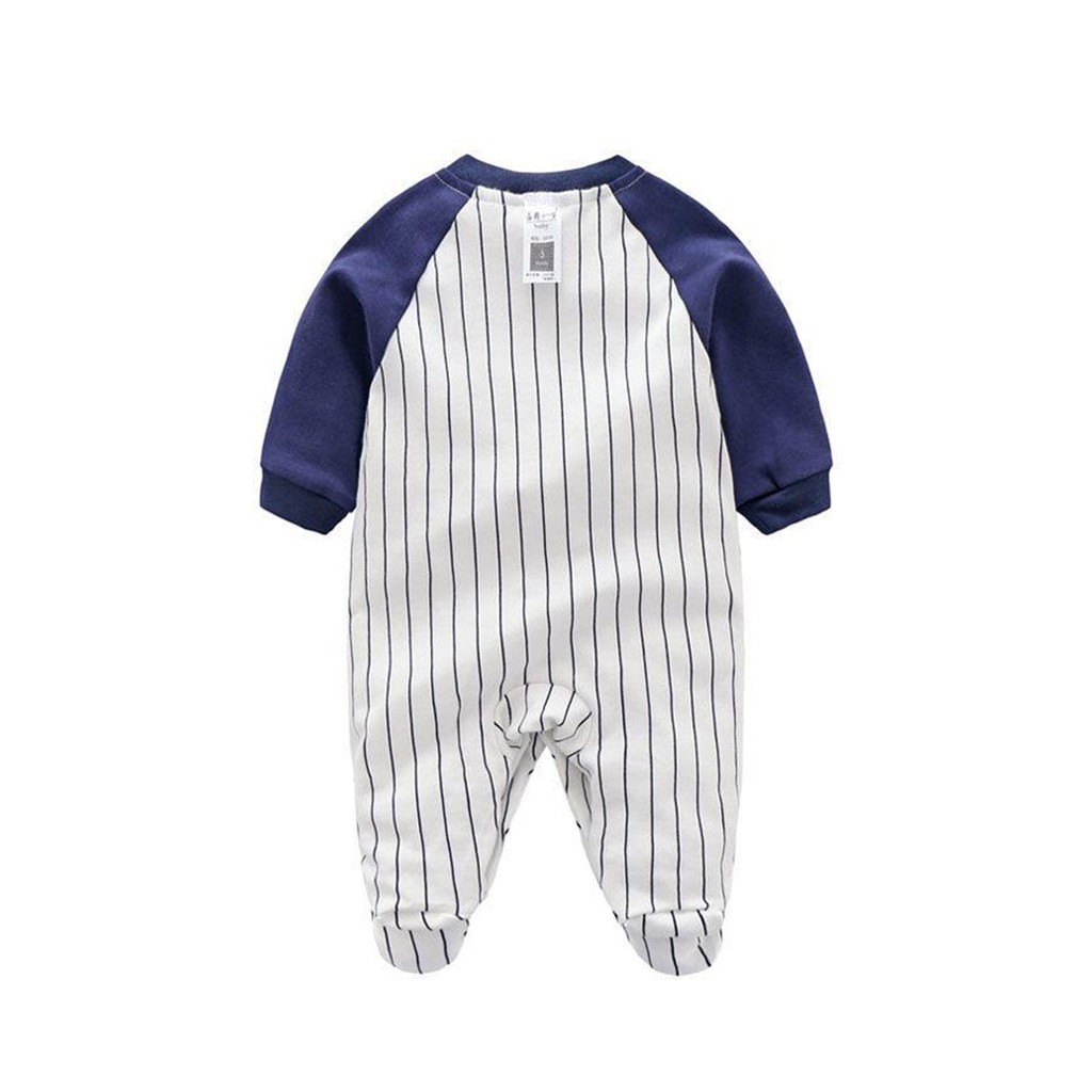 [COD] baju bayi lucu import korea / jumsuit bayi motif BASEBALL BOSTON /baju bayi | baju bayi laki laki BA-235/Babylovanta