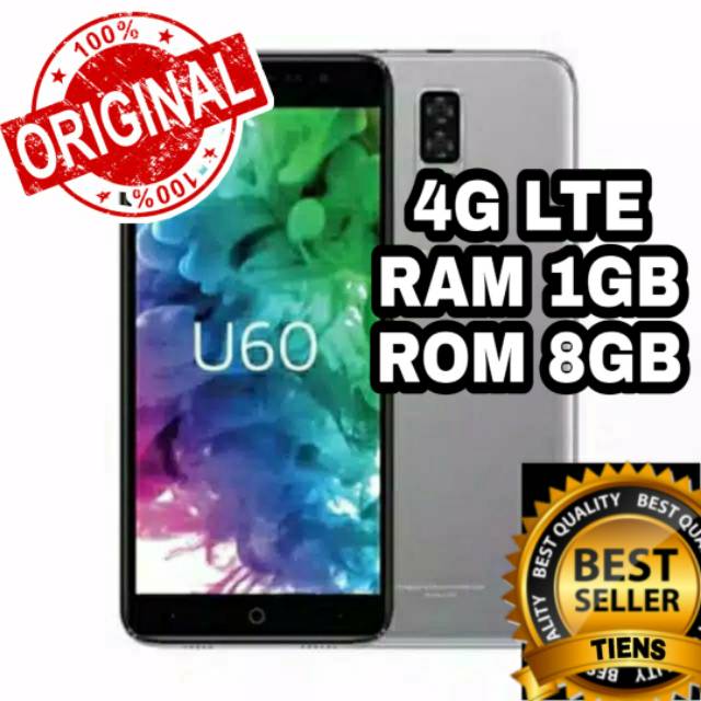 Smartphone 4G LTE Murah EVERCOSS U60 Free Ongkir