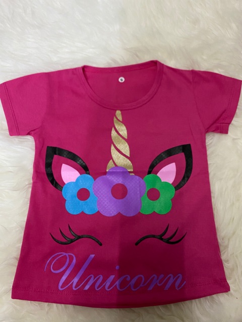 Kaos anak cewek (UNICORN)2-9 tahun