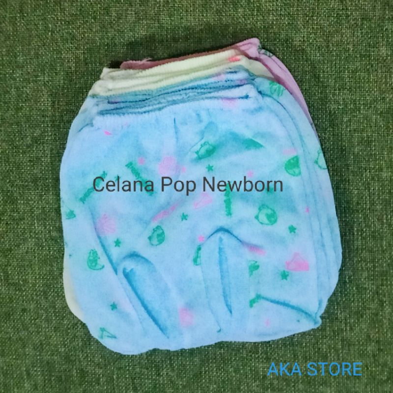 celana pop bayi lusinan 12 pcs warna murah