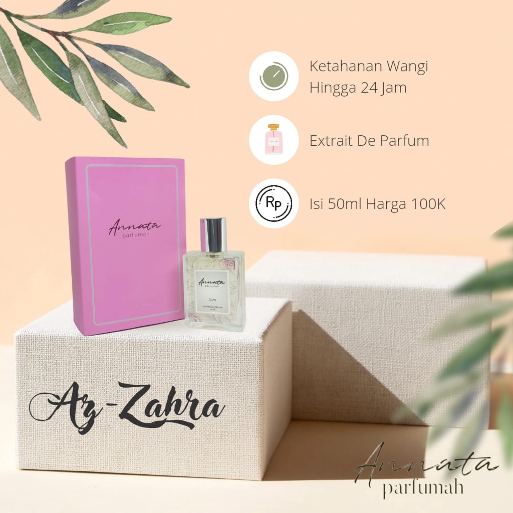AZZAHRA I  Parfum Muslimah  I  ANNATA PARFUMAH  I  HALAL Dan Tahan Lama