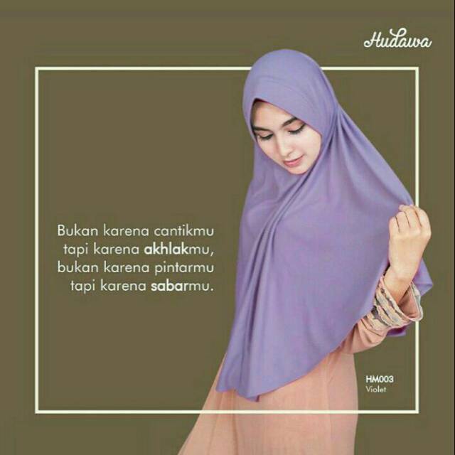 HM003_Violet_Jilbab Hudaiva Morocco