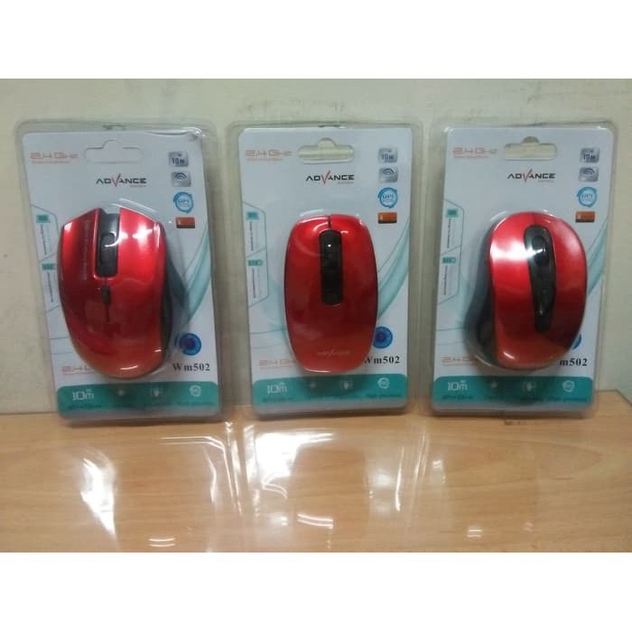 Mouse Wireless Advance  WM 502 / Mouse Komputer / Mouse Laptop / Mouse tanpa kabel