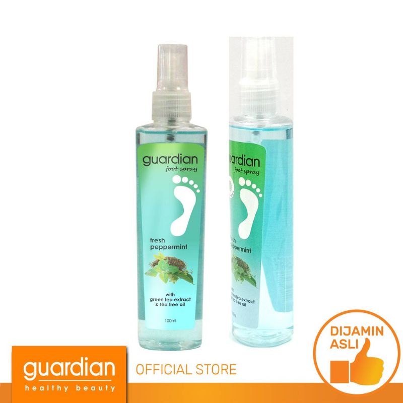 guardian foot spray/foot scrub