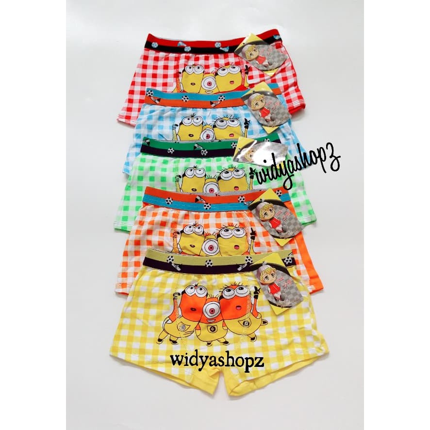 Boxer anak laki laki 2 celana dalam celana renang pakaian dalam anak Pakaian Dalam anak cowok