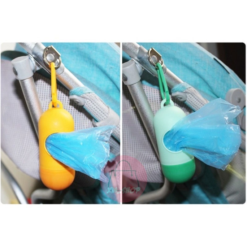 PLASTIK POPOK DISPENSER KANTONG PLASTIK PORTABLE TRAVELLING