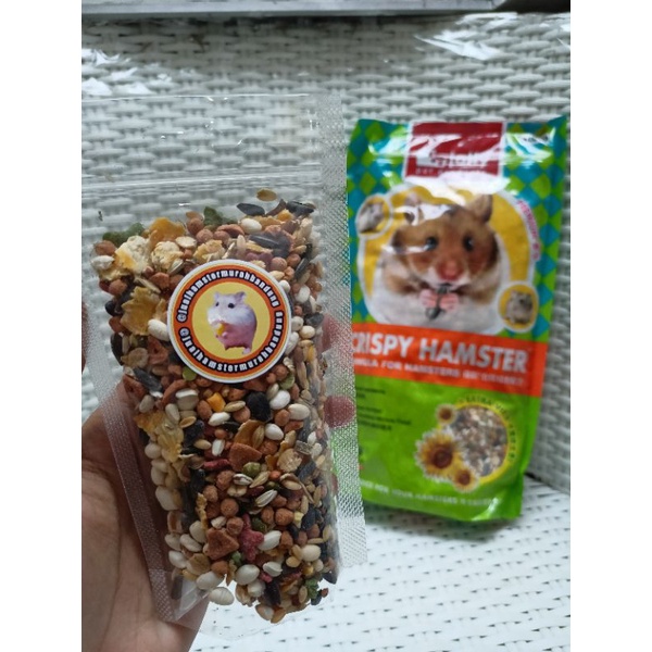 JOLLY CRISPY FULLVIT HAMSTER 100gr Pakan Makanan Hamster