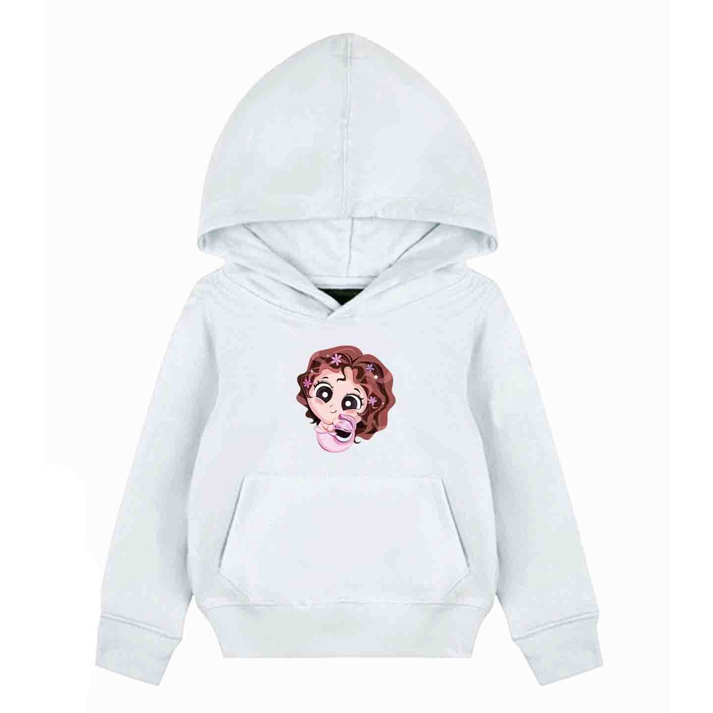 Hoodie Anak Mermaid Sweater Pakaian Fleece Anak M - XL