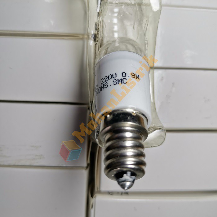 Lampu Bohlam Led Kulkas Nyala Putih E12 220V AC 0.8 Watt Terang - E12