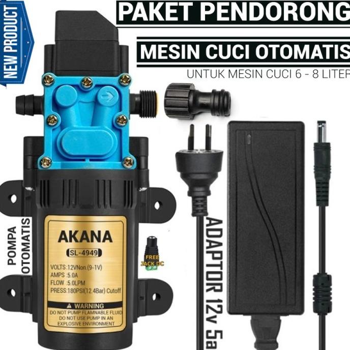 ~~~] Pompa Pendorong Mesin cuci Otomatis Akana 4949 Model pompa put Drat