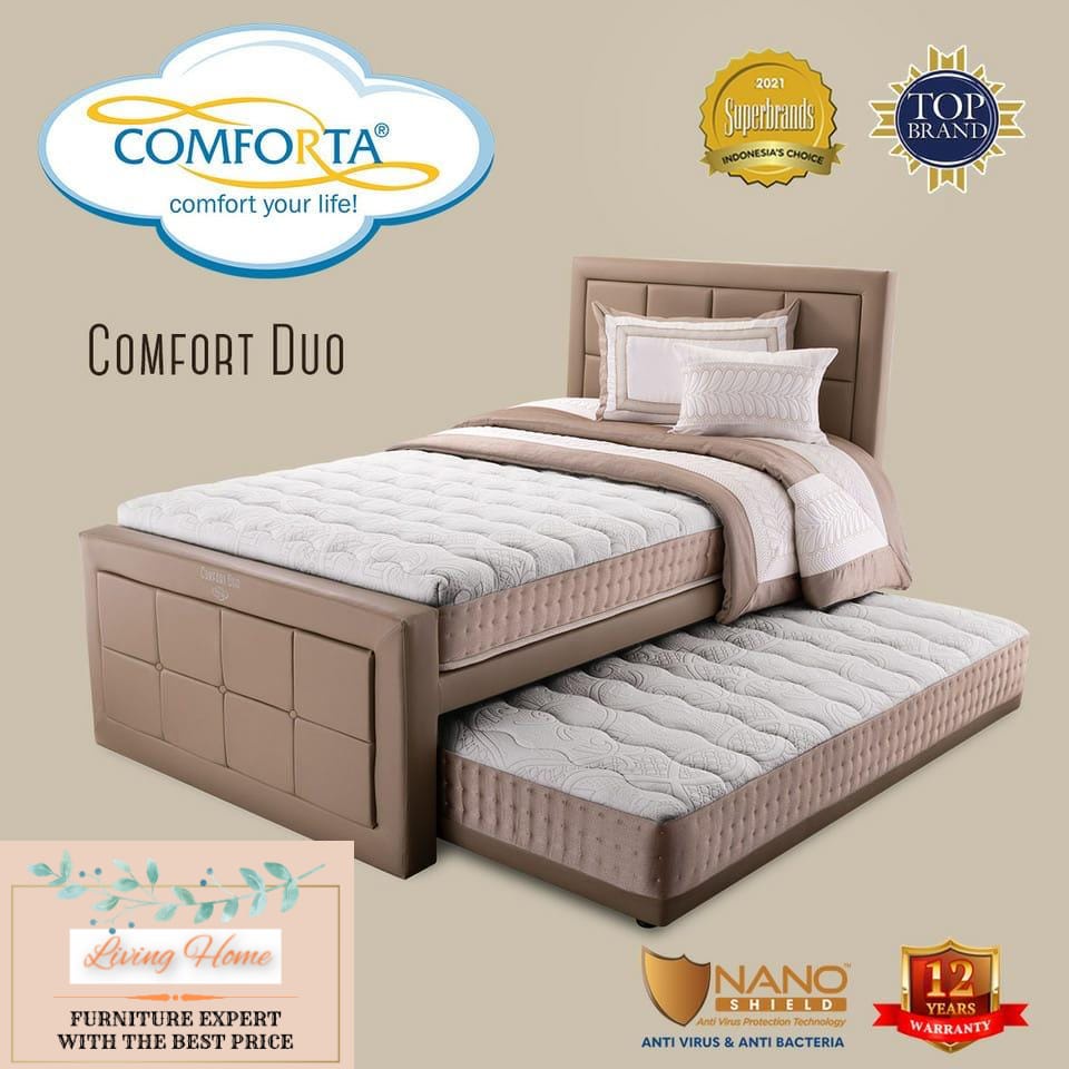 Bed Dorong Comforta 3in1 Comfort Duo - Full Set