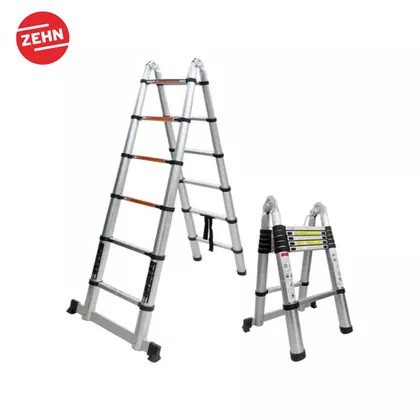 RRMS Zehn Telescopic Ladder Ykf-At380H 12 Step Tangga