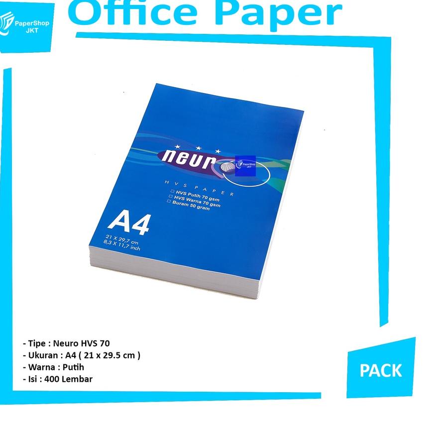 

*SALE* NEURO - kertas fotokopi a4 70 gram putih top