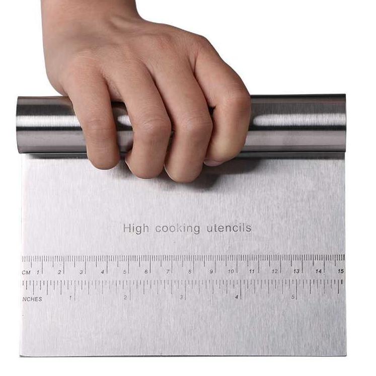 F6C6 Spatula Scraper Kape Kue Tart Pizza Cutter  PHD