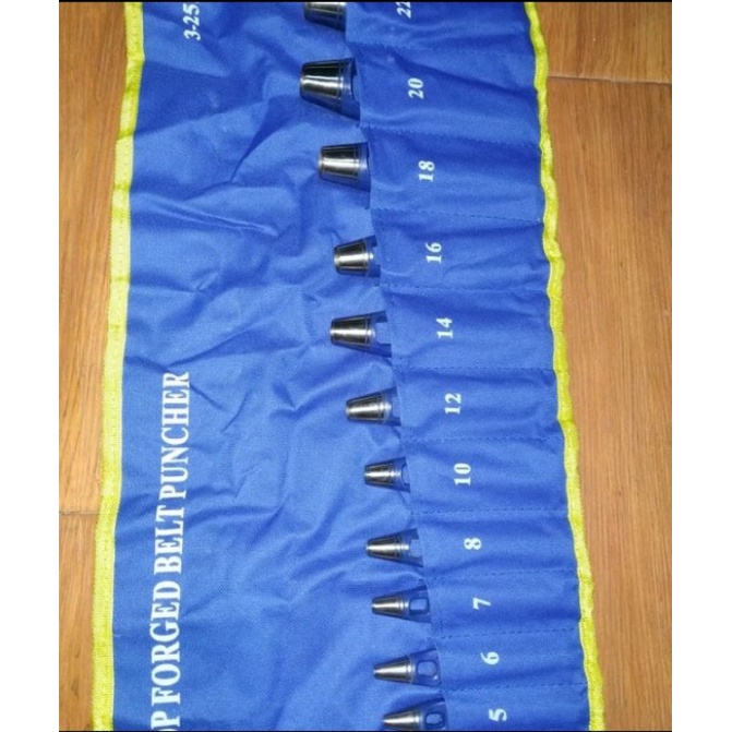 alat plong set 14 pcs SANDS hollow punch set 3 - 25mm