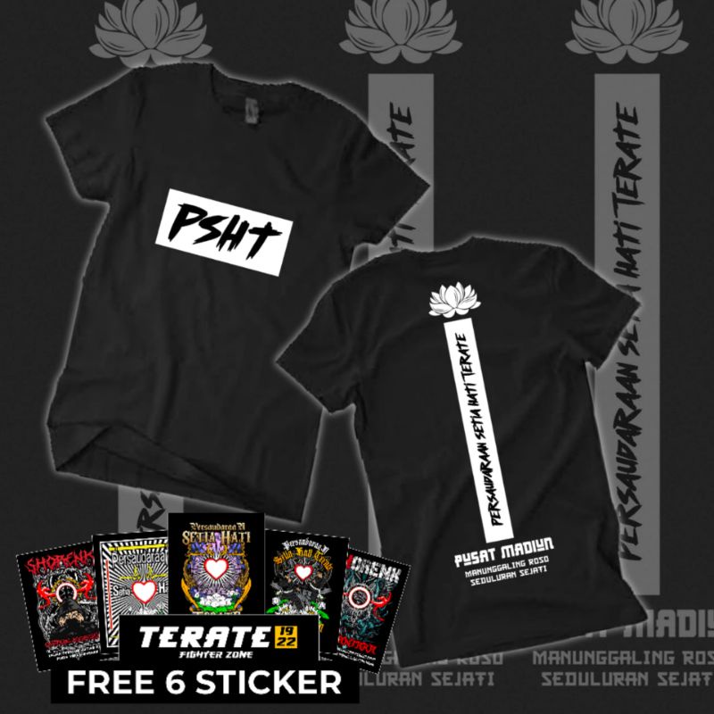 KAOS PSHT TERATE PUSAT MADIUN MURAH DISTRO