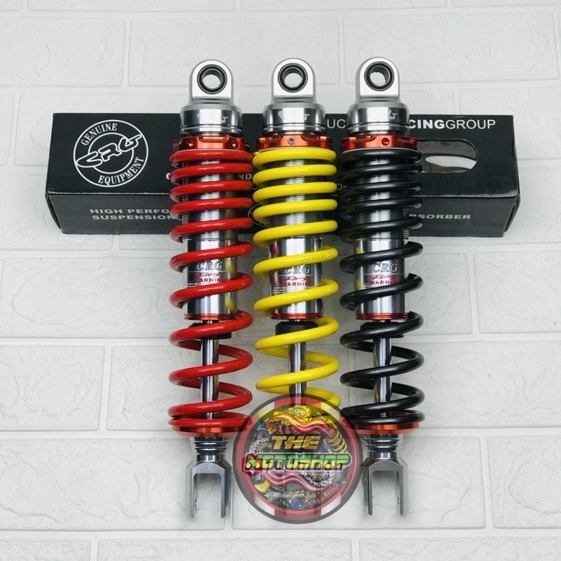 SHOCK SHOCKBREAKER CRG RACING ORI MODEL KTC PRO RAZOR MOTOR MATIC UKURAN 300MM &amp; 325MM MIO VARIO BEAT SCOOPY DLL UNIVERSAL SEMUA MOTOR MATIC SHOCK SINGLE NON TABUNG