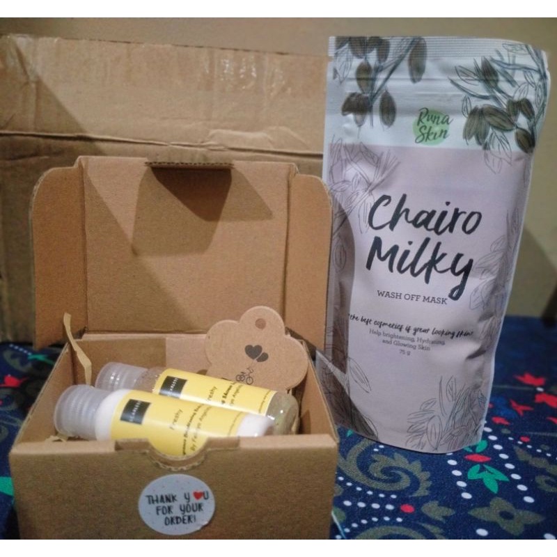 Paketan scarlett share in jar satu paket dapat 3 item